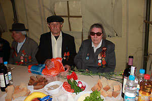 ветераны посетили полевую кухню